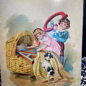 Vintage Children’s Book “The Nursery Alphabet” London Fredrick Warne & Co and New York image 5