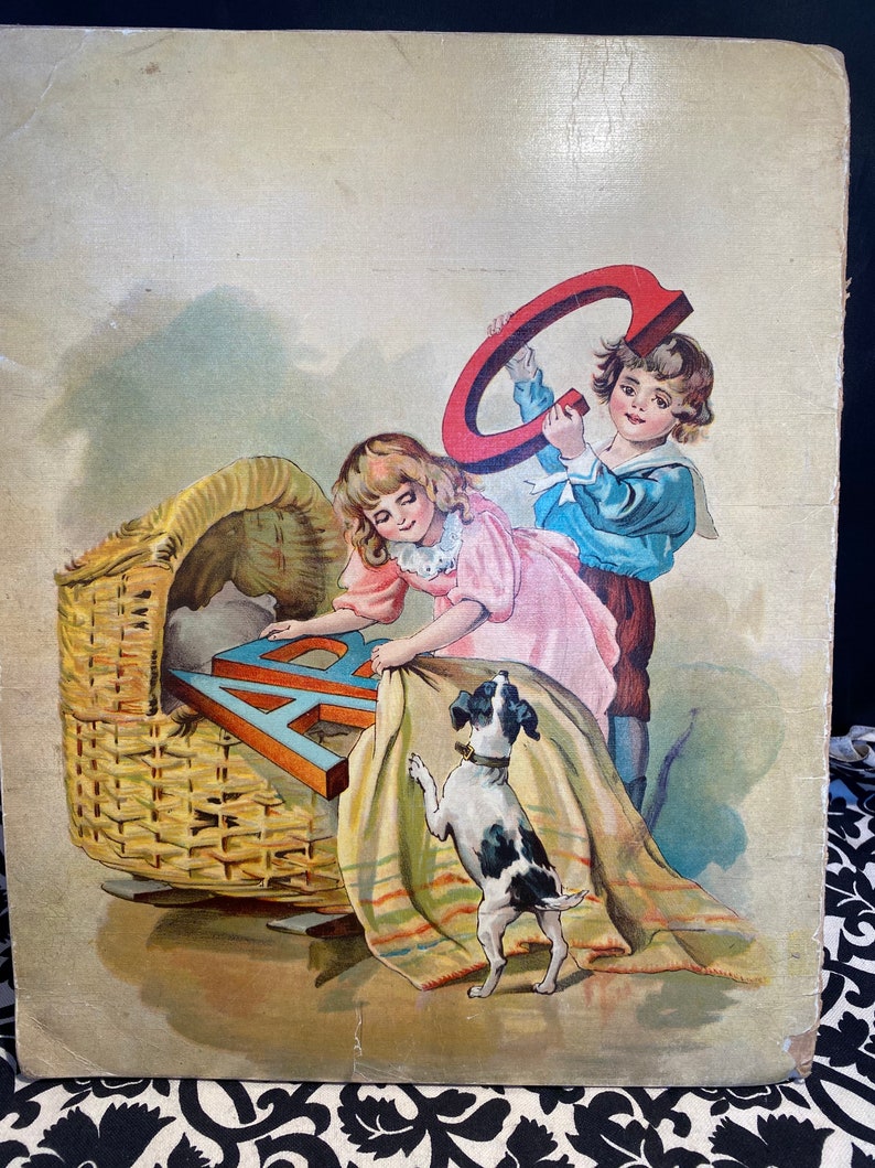 Vintage Children’s Book “The Nursery Alphabet” London Fredrick Warne & Co and New York image 5