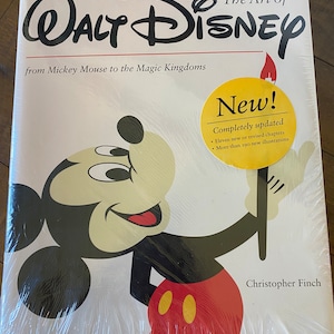The Art of Walt Disney. From Mickey Mouse to The Magic Kingdoms Vintage New never opened