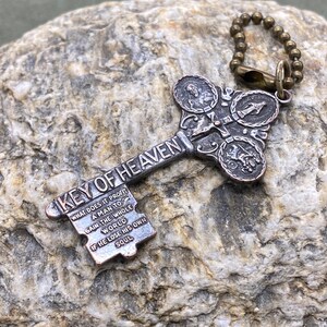 Key of Heaven Pendant - Etsy