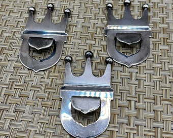 1960s Neiman-Markus Italian Crown Silver-Plate Bottle Opener 3 available