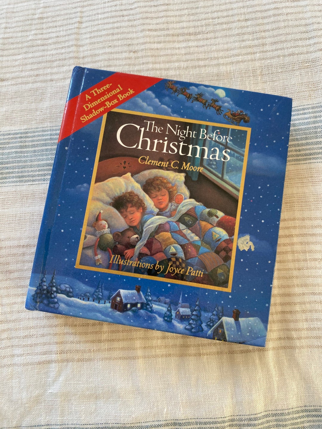 The Night Before Christmas Shadow Box Book Etsy