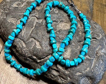 Southwest Turquoise Beaded 16 inch Necklace