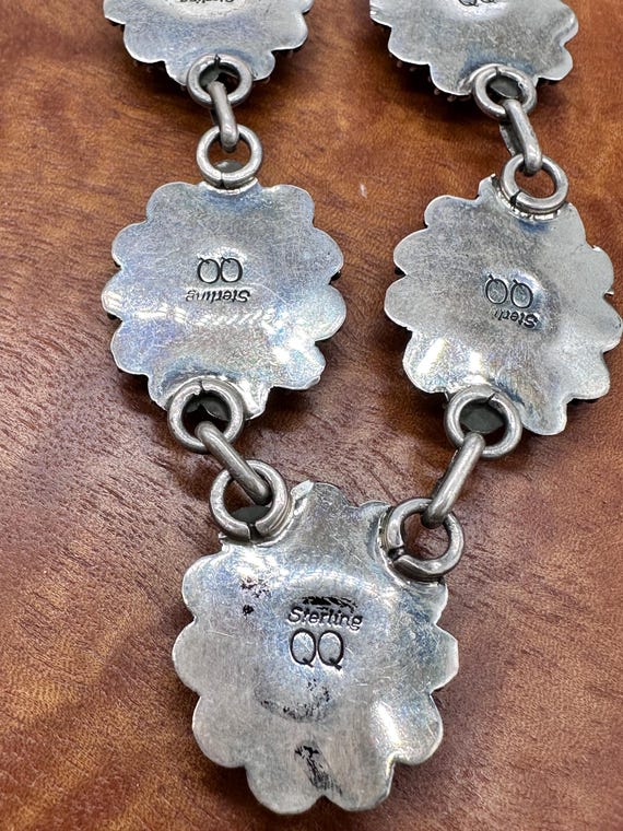 ZUNI Beautiful 5  Inlay with Turquoise, Mother of… - image 5