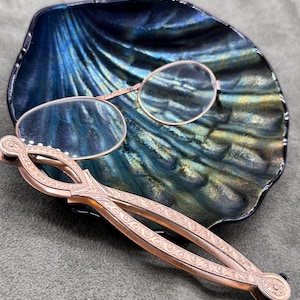 Antique Lorgnette Folding Spectacles