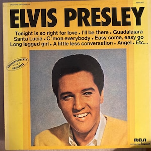 French Elvis Presley LP