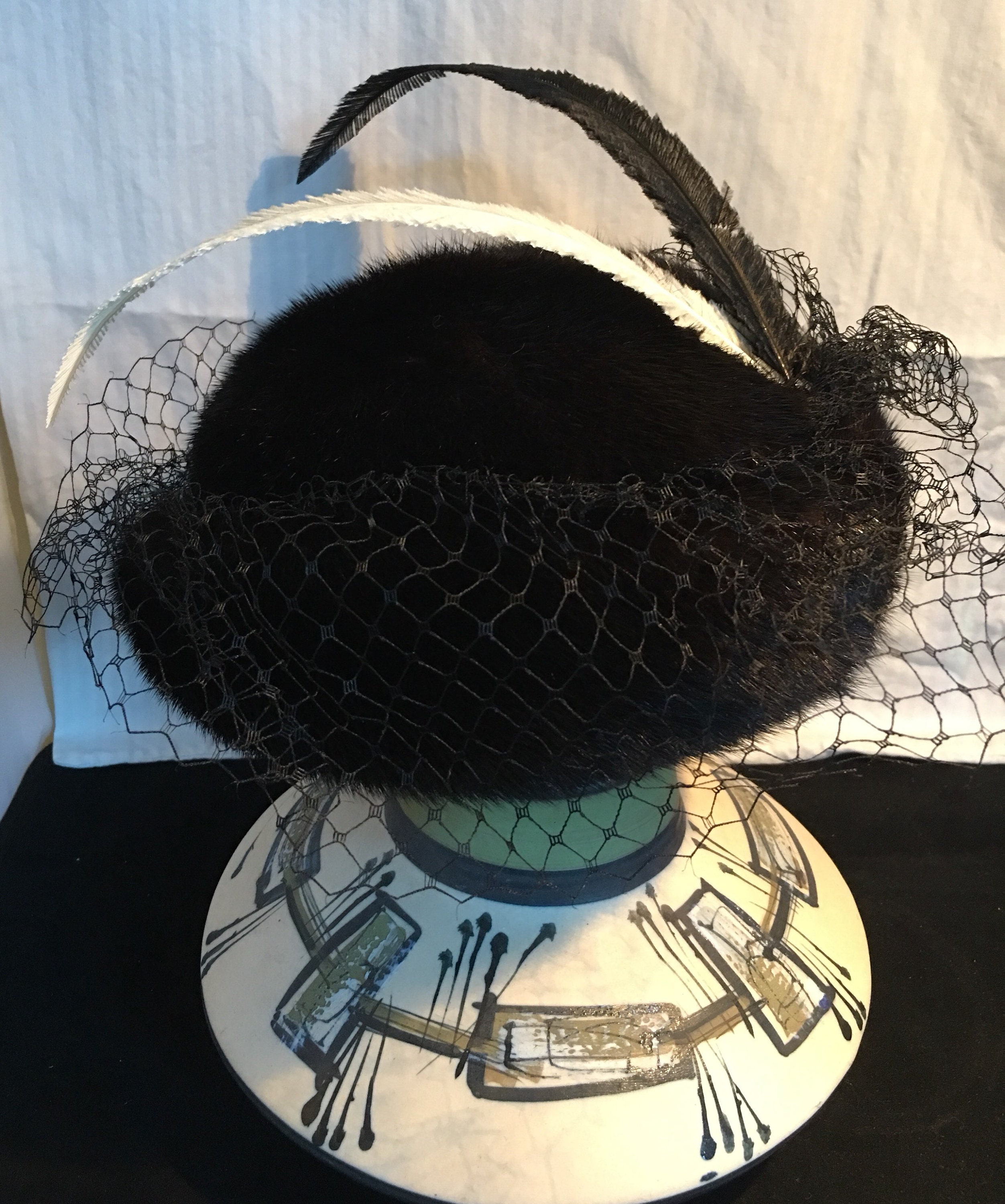 ANDRE CANADIAN HAT ミンク 美品（Hats - The Canadian Hat Co