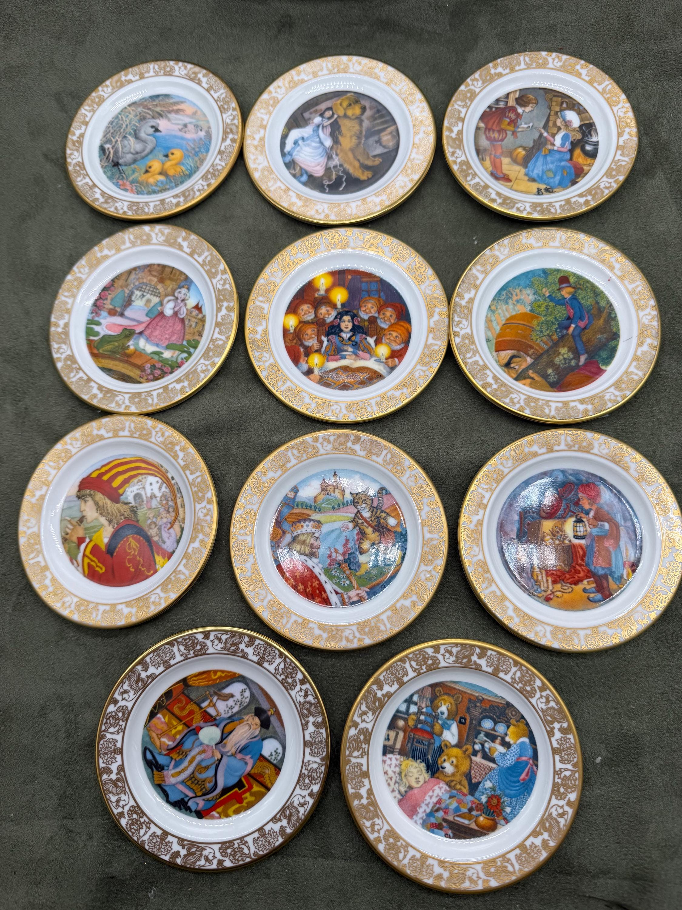 Franklin Porcelain Plates - Etsy