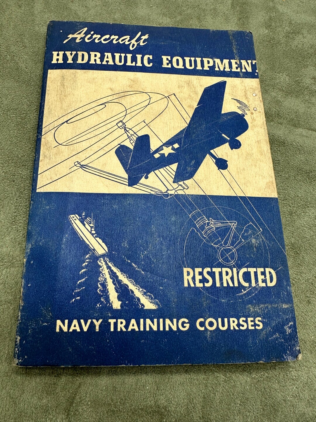 Aircraft Hydraulic Equipment Navy Training Courses 1944 Government