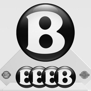 Bentley Wheel Center Cap Decals: 3D Vinyl Car Rim Stickers