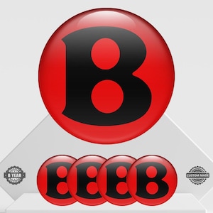 Set of 4 Bentley Wheel Center Cap Decals Custom Car Rim Logo Stickers Self-Adhesive Vinyl Emblems for Wheel Hubcaps Easy to Apply