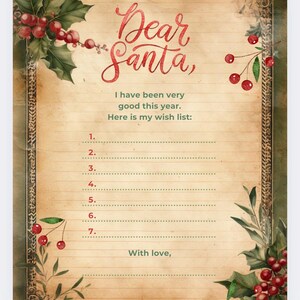 Cartas de Papá Noel x 5
