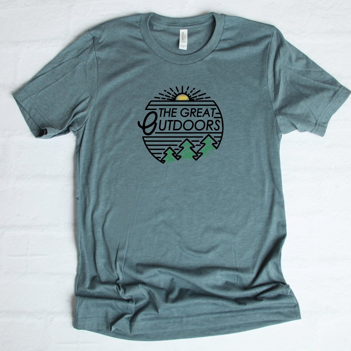 The Great Outdoors Shirt Camping Shirt Adventure Tee Etsy