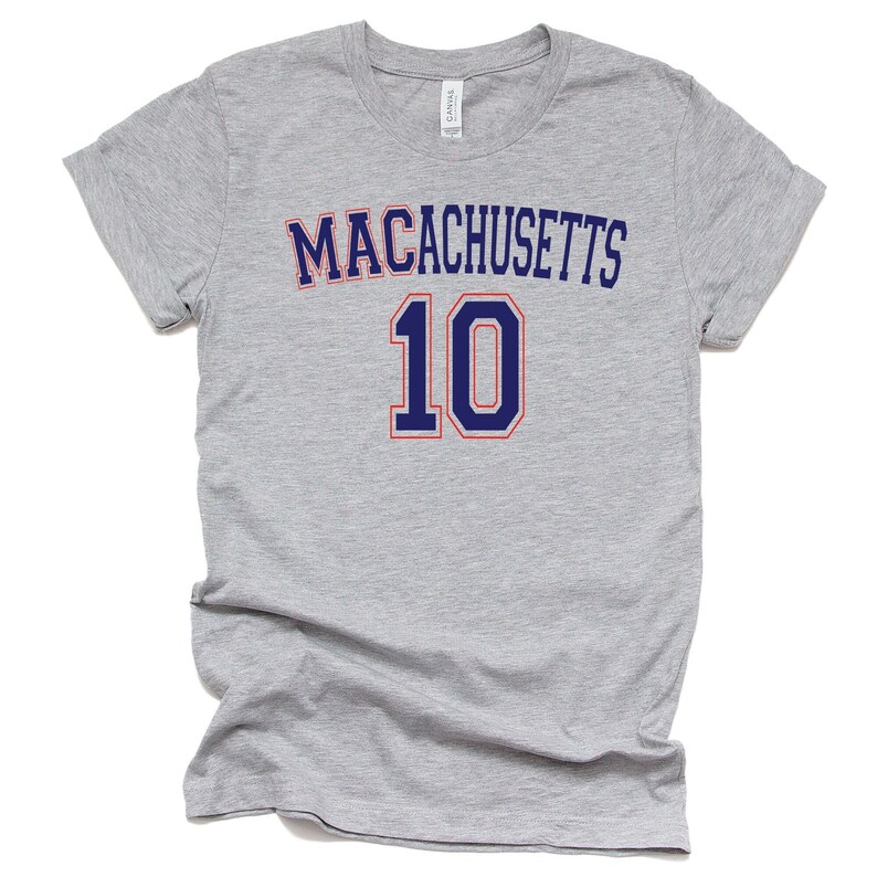 Mac Jones Shirt New England Quarterback Shirt Etsy