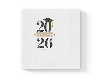 2026年卒業生用ナプキン｜卒業パーティー用ペーパーナプキン