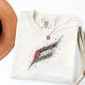 Camiseta com bandeira da Palestina Comfort Colors: gola redonda unissex