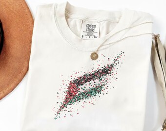 Comfort Colors Palestine Flag T-Shirt: Unisex Crewneck
