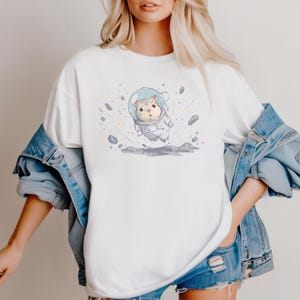 Unhinged Rock Hyrax T-Shirt: Chaotic Animal Meme Shirt