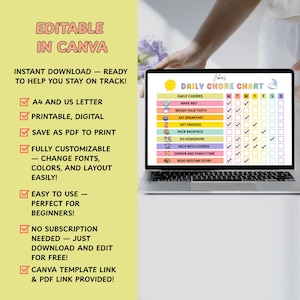 Visual Routine For Teenager ADHD/ Neurodivergent Daily Routine Chart for Kids & Toddler, Teens, Pre ...