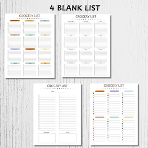 Editable Grocery List, Printable Master Grocery checklist, Blank Grocery template, Grocery Shopping List, Weekly meal planner Food Checklist, Grocery List Printable Colorful Grocery Shopping List Editable Master Grocery List, Grocery Checklist, Printable Grocery List, Editable Master grocery checklist, Online shopping list, Digital Grocery shopping list, Weekly meal planner Printable, Blank Grocery template, Food Tracker, Kitchen Checklist, Shopping Planner, Meal Prep Organizer, Pantry Inventory
