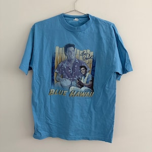 Elvis Blue Hawaii Shirt - Etsy