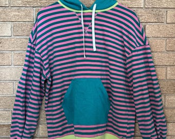 Handmade Upcycled Patchwork Hoodie | Reworked Hoodie | Hippie Patchwork Hoodie | Medium | Sustainable Fashion | Streetwear | Festival