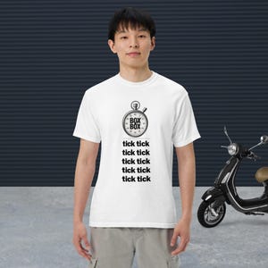 Formula Uno Maglietta Box Box T-shirt unisex pesante tinta in capo