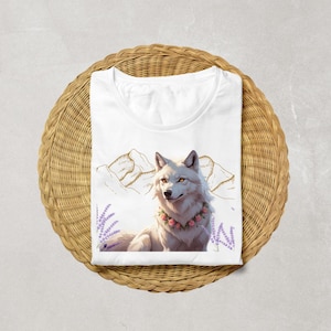 White Wolf PNG | Mystical Animal Clipart for T-Shirts, Stickers, Wall Art & DIY Projects