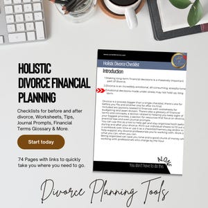 Divorce Checklist: Financial & Emotional Planning - PDF Template