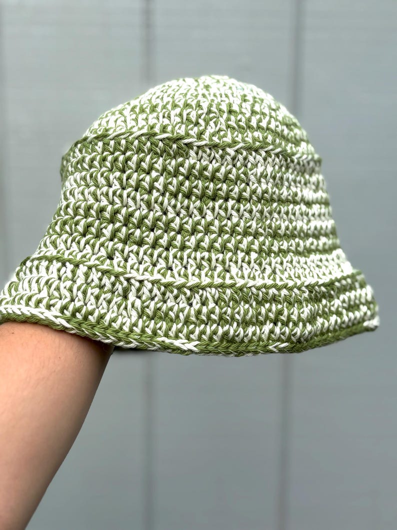 Crochet Bucket Hat - Handmade Summer Hat - Breathable Cotton Yarn - Etsy