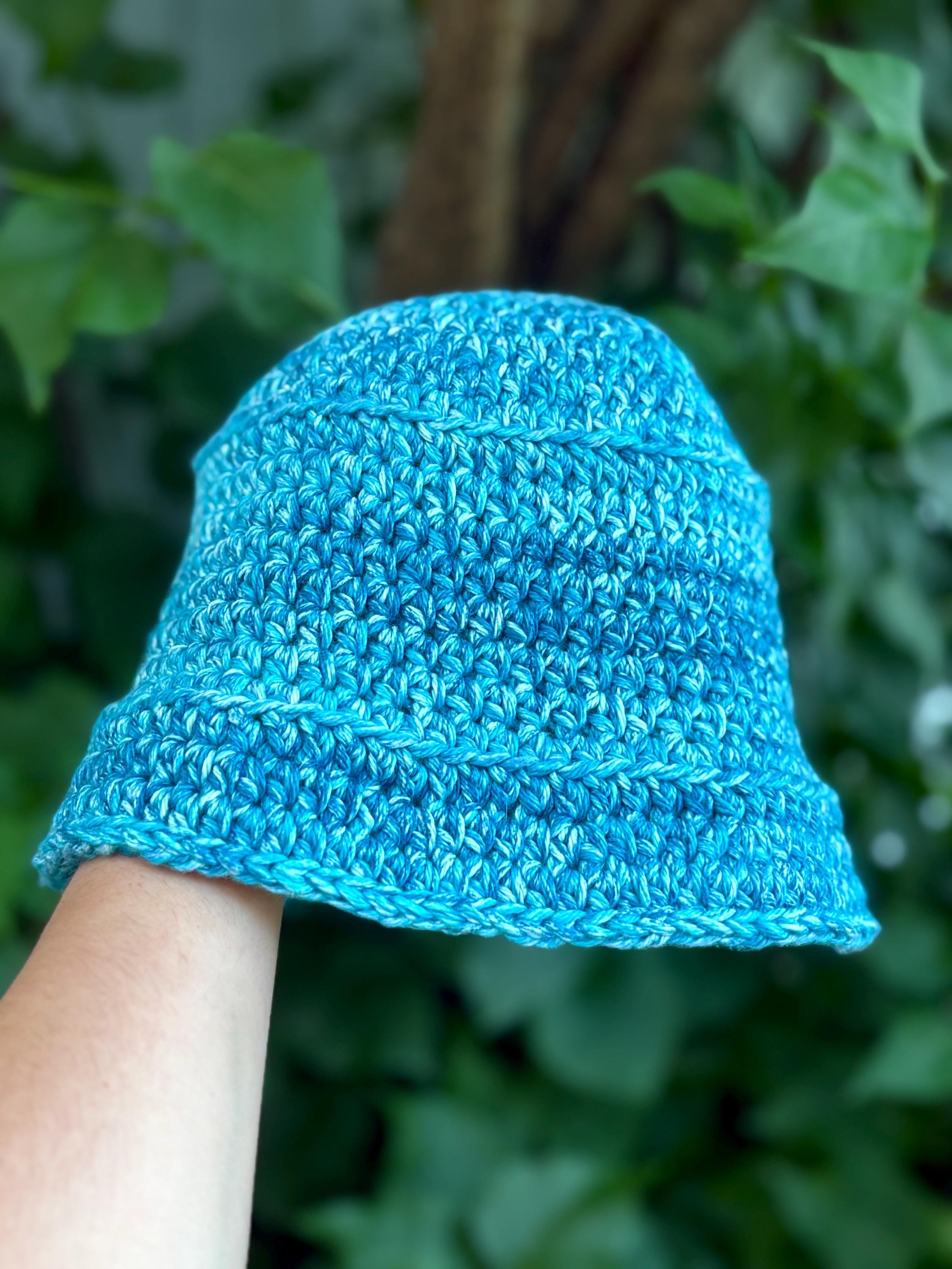 Crochet Bucket Hat - Handmade Summer Hat - Breathable Cotton Yarn - Etsy