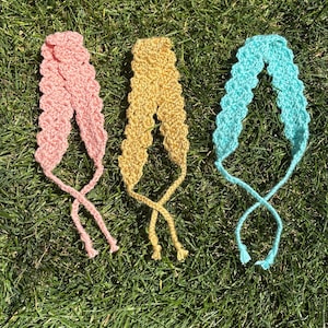 Handmade Crochet Headband - Soft, Stretchy & Available in Multiple Colors