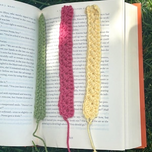 Starburst Bookmark with Tassel - Handmade Crochet Accessory