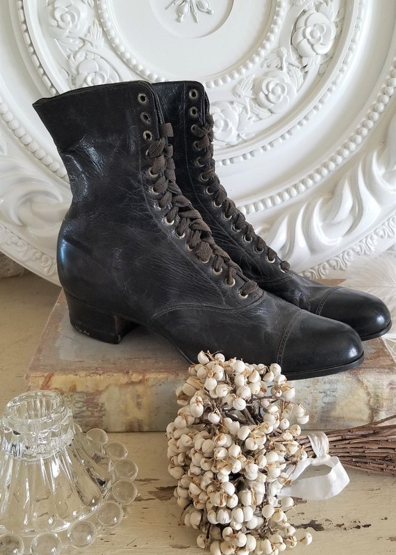 edwardian style boots