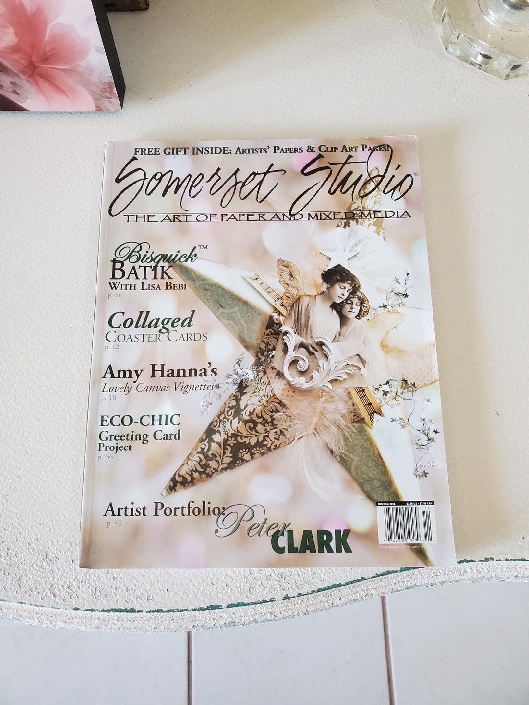 Somerset Studio Mixed Media Art Magazine, Special Holidays Projects