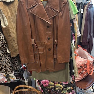 Vintage Leather Coat