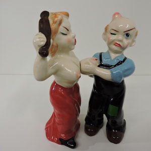 Vintage Empress Salt and Pepper Shaker Set