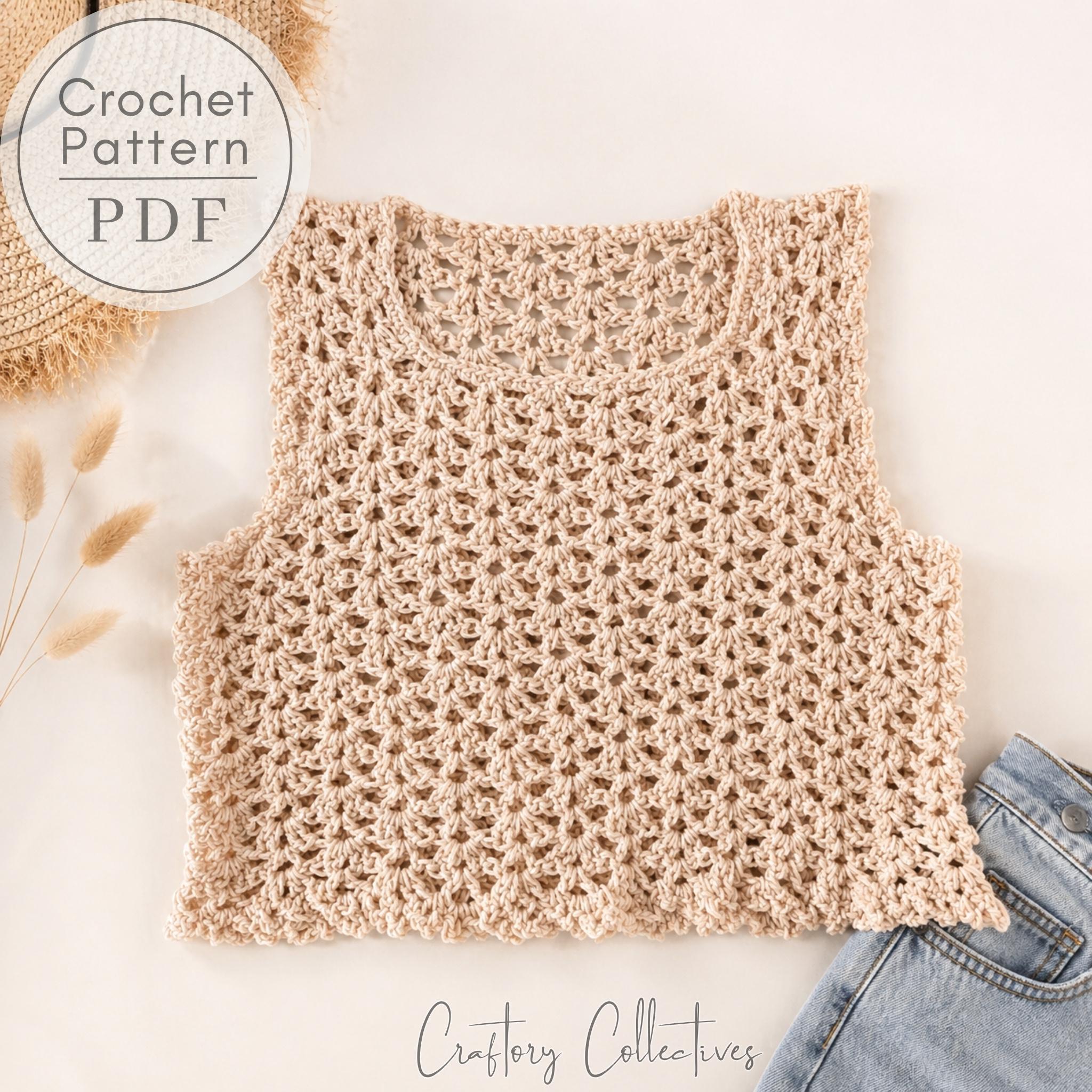 36 Lace Top Crochet Patterns: Enhance Your Skills with Stylish Designs 10 Crochet Top Boho Lace Summer Tank