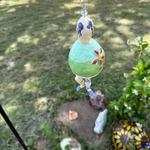 Hanging bell, talisman bell, female dancer bell bringing good luck