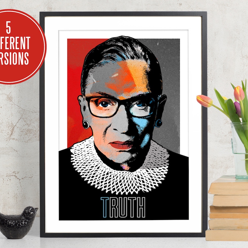 Ruth Bader Ginsburg Art - Etsy