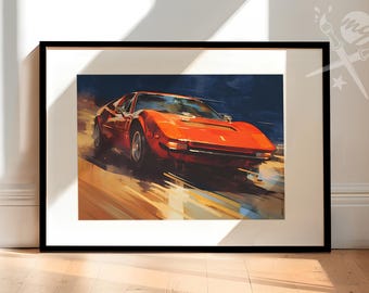 1984年 エンツォフェラーリ マリリンモンロー フェラーリ308 ポスター 1984 Vintage , Extremely Rare , Giant ( 21,0