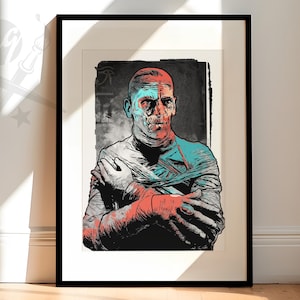 The Mummy - Classic horror movie monster art | Gothic macabre home decor - Available as Art Print, Canvas Wall Art or Framed Artwork