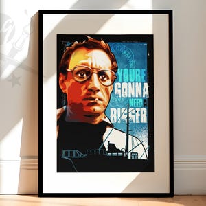 Jaws Movie Quote Poster | You&#39;re Going to Need a Bigger Boat | Fan Art Print - Available as Art Print, Canvas Wall Art, or Framed Artwork