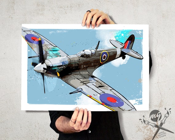 RAF Spitfire Collectable Braces Ideal Pilot Or Plane Enthusiast Gift