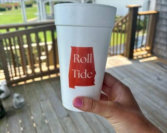Lot De 10 Gobelets Styrofoam US Doublecups - Tasses Solo Blanches Classiques - NEUF