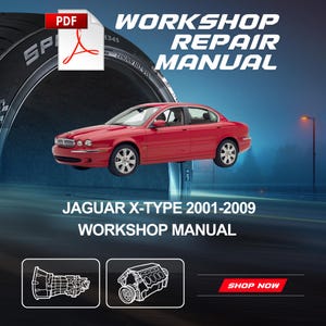 Manuale di riparazione e assistenza in officina Jaguar X-Type 2001-2009 in formato PDF da scaricare