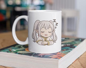 Frieren Anime Mug, Souso no Fireren, Anime Gift