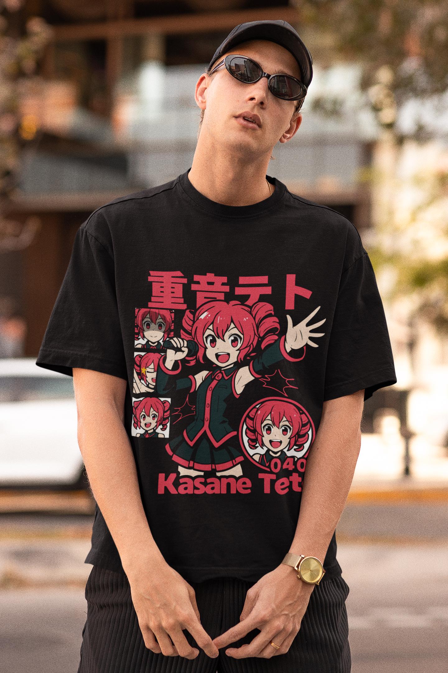 Kasane Teto Anime Shirt, Vocaloid Unisex Tee - Etsy