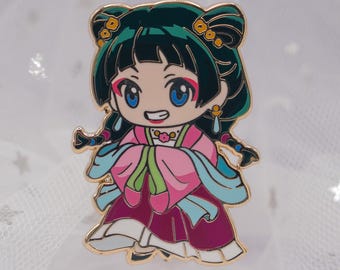 Maomao Tea Party Hard Enamel Pin