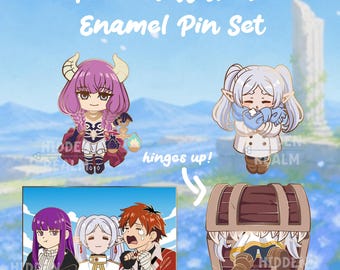 Frieren Wave 2 Enamel Pin Set | PREORDER